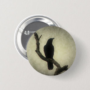 Crow Ronde Button 5,7 Cm