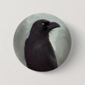 Crow Ronde Button 5,7 Cm (Voorkant)