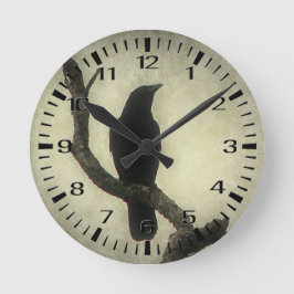 Crow Ronde Klok