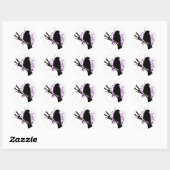 Crow Ronde Sticker (Vel)