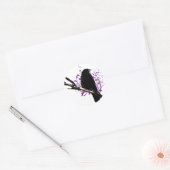Crow Ronde Sticker (Envelop)