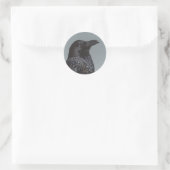 Crow Ronde Sticker (Tas)