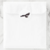 Crow Ronde Sticker (Tas)