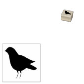 Crow Rubber Stamp Rubberstempel (Gestempeld)