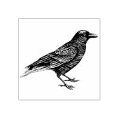Crow Rubber Stamp Rubberstempel (Afrduk)