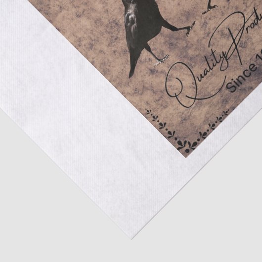  Crow Seed Co. Design Tissuepapier (Detail)