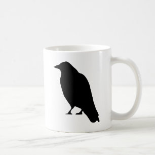 Crow Silhouette Koffiemok