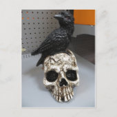 Crow & Skull Briefkaart (Voorkant)