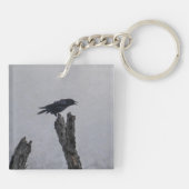 Crow sleutelhanger (Achterkant)