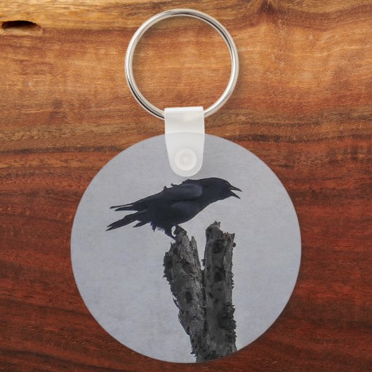 Crow Sleutelhanger (Voorkant)