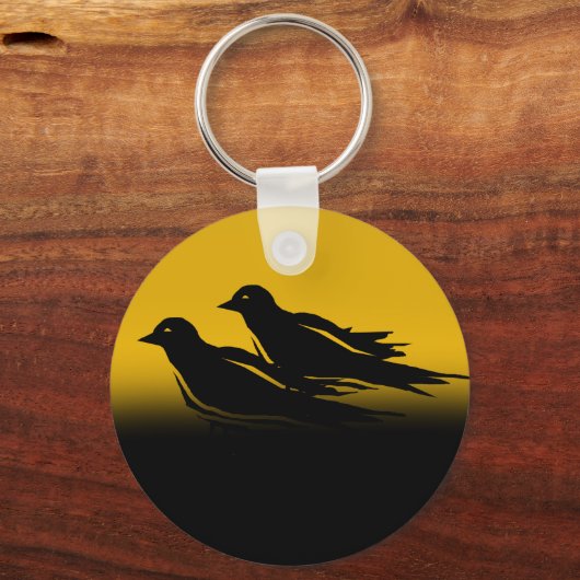 Crow Sleutelhanger (Voorkant)