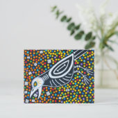 Crow Song Briefkaart (Staand voorkant)