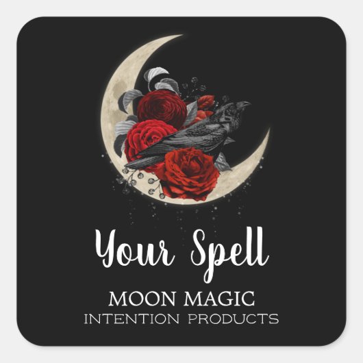 Crow Spell Labels (Voorkant)