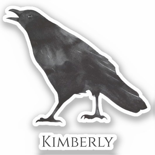 Crow sticker (Voorkant)