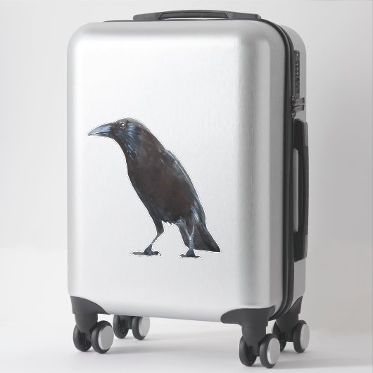 Crow sticker (Koffer)