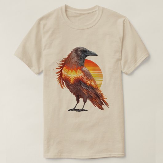 Crow Sun 01 T-Shirt (Design voorkant)