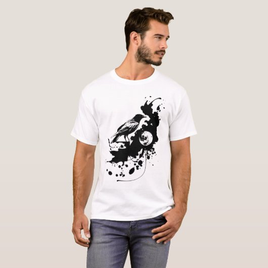 Crow T-shirt (Voorkant volledig)