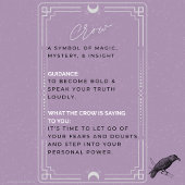 Crow Tarot Kaart Mok – Witchy & Mystical Coffee Cu