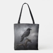 Crow Tote Bag (Achterkant)