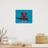 Crow Trifecta Poster (Keuken)
