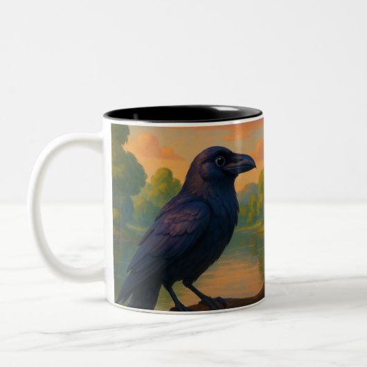 Crow Tweekleurige Koffiemok (Links)