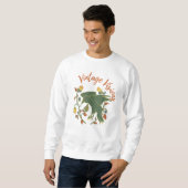  Crow Vision Mannen Sweatshirt (Voorkant volledig)
