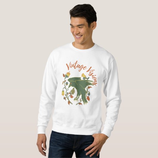  Crow Vision Mannen Sweatshirt (Voorkant volledig)