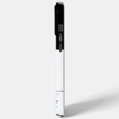 Crow Vogel Moderne Lijn Tekening Kunst Aangepaste Case-Mate iPhone Case (Achterkant / Links)