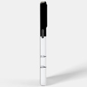 Crow Vogel Moderne Lijn Tekening Kunst Aangepaste Case-Mate iPhone Case (Achterkant / Rechts)