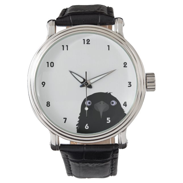 Crow Watch eten Horloge (Voorkant)