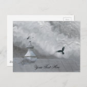 Crow & Weather Vane briefkaart (Voorkant / Achterkant)