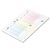 Crow Weekly Planner Notitieblok (Schuin)