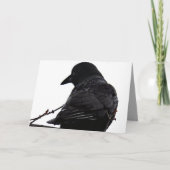 Crow Wenskaart Kaart (Voorkant)