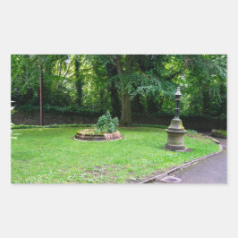 Crow Wood Park, Sowerby Bridge Rechthoekige Sticker