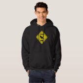 Crow Xing Bird  Hoodie (Voorkant volledig)