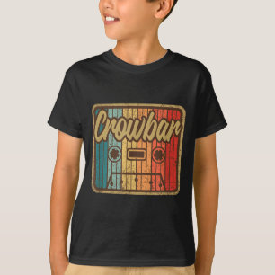 Crowbar Vintage Cette Retro Muziekinstrument 90er T-shirt