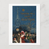 Crowd Blows Horns Briefkaart (Voorkant)