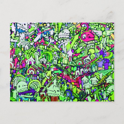 Crowd Briefkaart (Voorkant)