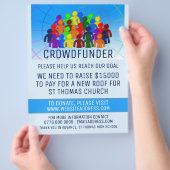 Crowd Design, Crowdfunder, Crowdfunding Flyer (Hand)