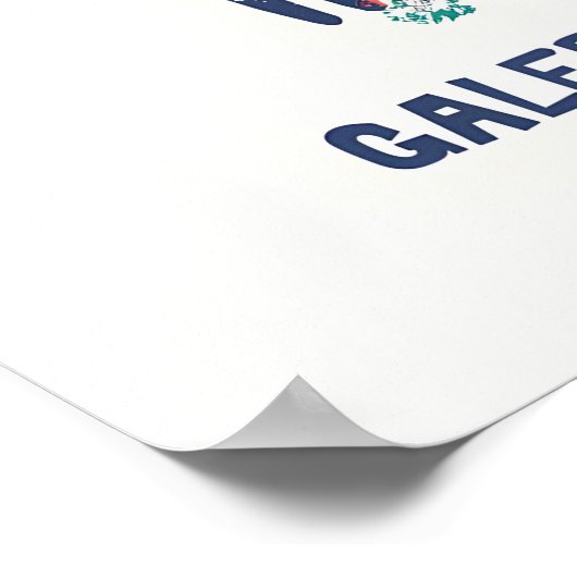 Crowd Illustration Art Print Connected Community (Hoek)