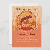 Crowd Pleaser Barbecue Uitnodiging (Voorkant)