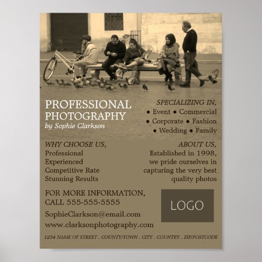 Crowd Portret, Fotografie, Fotografe Hire Poster (Voorkant)