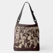Crowd Scene 1920 Crossbody Tas (Voorkant)