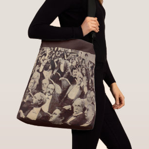 Crowd Scene 1920 Crossbody Tas