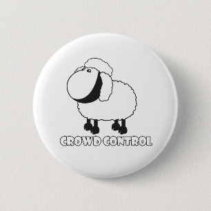 crowdcontrol ronde button 5,7 cm