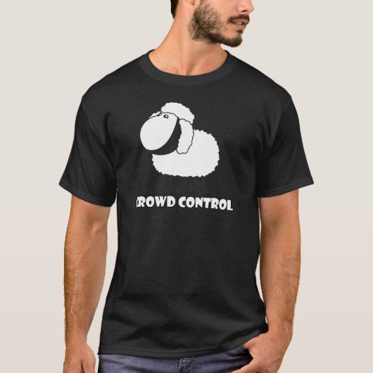 crowdcontrol t-shirt (Voorkant)