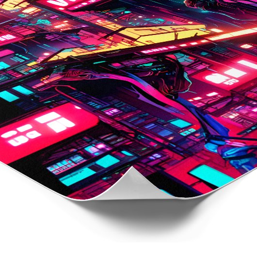 Crowded City Poster (Hoek)