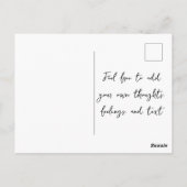 Crowded Coffee Shop in Parijs Briefkaart (Achterkant)