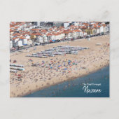 Crowded- Nazare, Portugal Briefkaart (Voorkant)