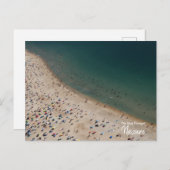 Crowded- Nazare, Portugal Briefkaart (Voorkant / Achterkant)